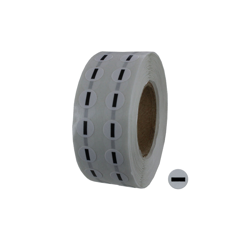 LP02-Small Circle Negative Label 2000 per roll