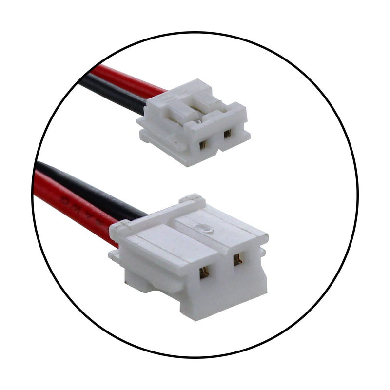 Connector & Wire Assembly Terminated With Stripped and Tinned to 0.125"