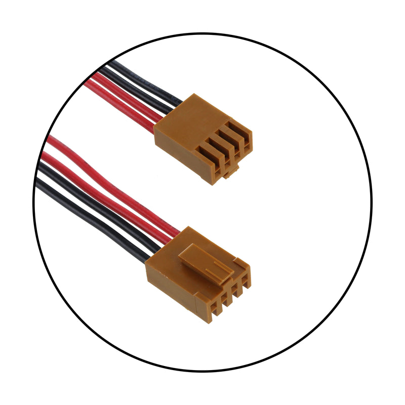 CA-0117 Connector & Wire Assembly Terminated With Blunt Cut.