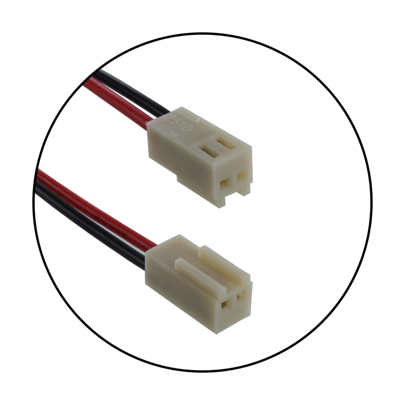 CA038 Connector & Wire Assembly Terminated With Stripped and Tinned to 0.187"