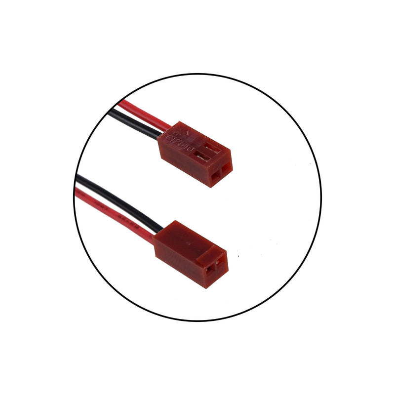 CA024-2B Connector & Wire Assembly Terminated With Stripped and Tinned to 0.125"