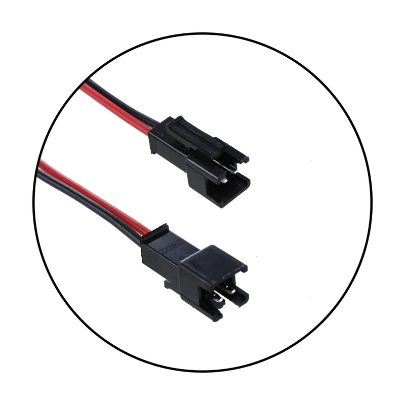 CA-0024-2 Connector & Wire Assembly Terminated With Stripped and Tinnedto 0.187"