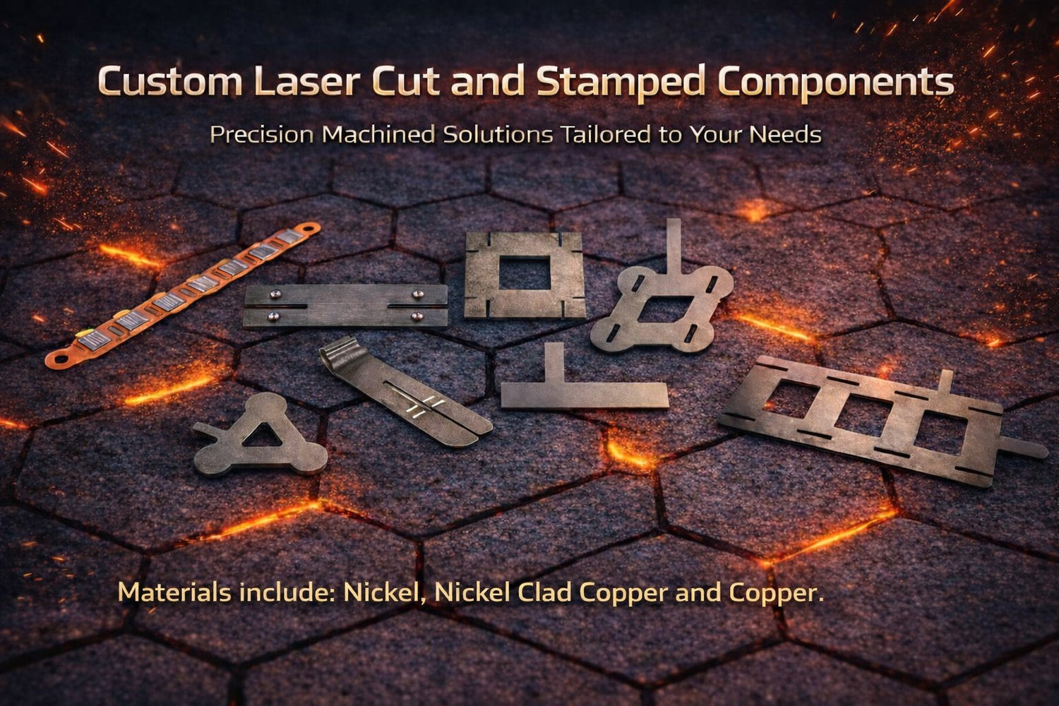 REQUEST CUSTOM LASER CUTS OR STAMPED COMPONENTS QUOTE